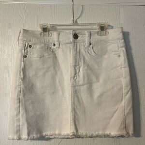 American Eagle Outfitters White Mini Skirt